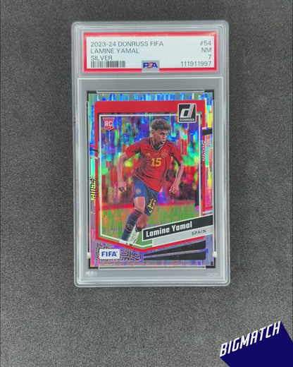 Lamine Yamal - 2023-24 Panini Donruss Silver