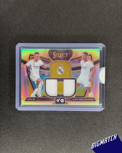 Vini Jr. & Jude Bellingham - 2023-24 PANINI SELECT LA LIGA SOCCER - PATCH