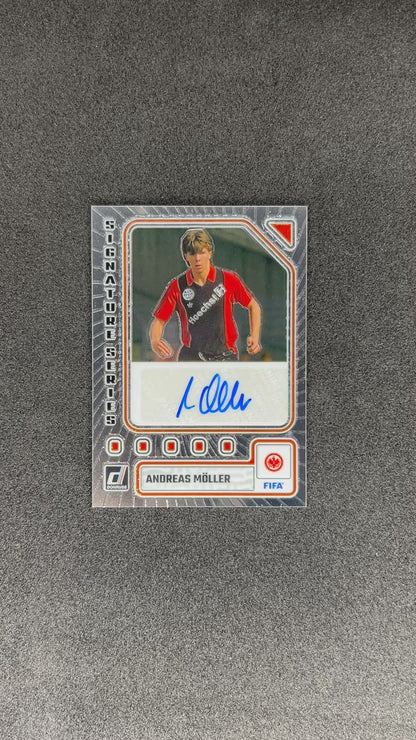 ANDREAS MULLER - 2023 PANINI DONRUSS SIGNATURE SERIES