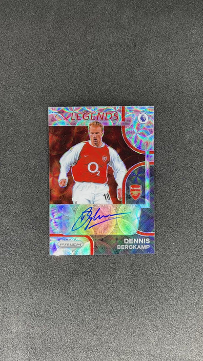 DENNIS BERGKAMP - 2022 PANINI PRIZM PREMIER LEAGUE