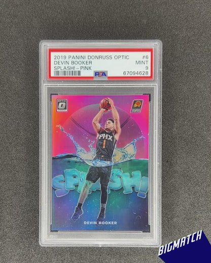 Devin Booker - 2019 Panini Donruss Optic “Splash! Pink”