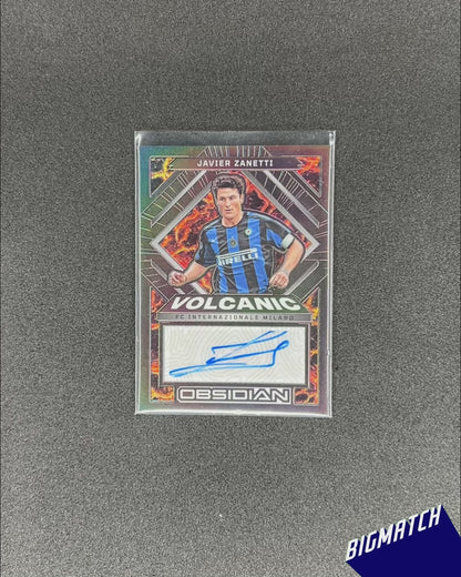Javier Zanetti - 2022-23 PANINI OBSIDIAN SOCCER SIGNATURE