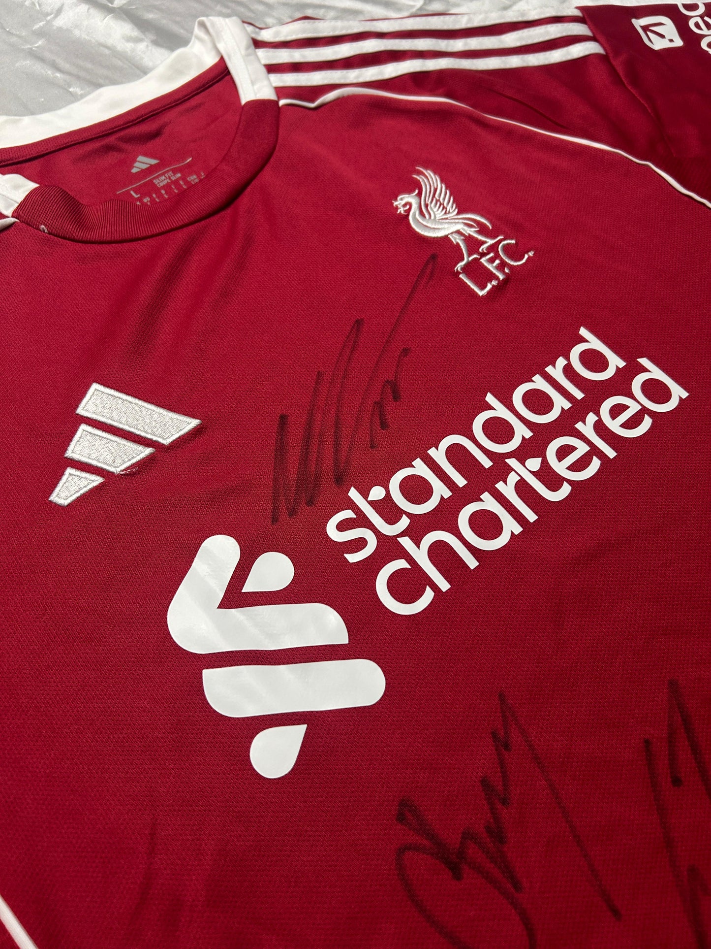 Liverpool Hand Signed Team jersey