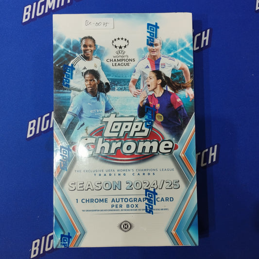 Topps Chrome UEFA Women’s Champions League 2024/25 Hobby Box