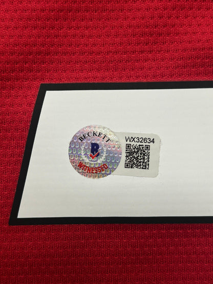 Cristiano Ronaldo Signed Jersey With Beckett COA