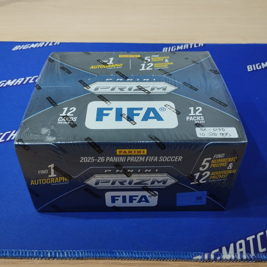 2025-26 Panini Prizm FIFA Soccer Hobby Box