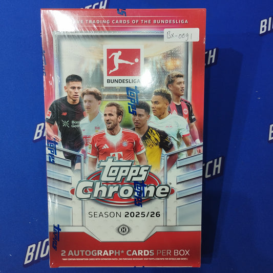 2025/26 Topps Chrome Bundesliga Hobby Box