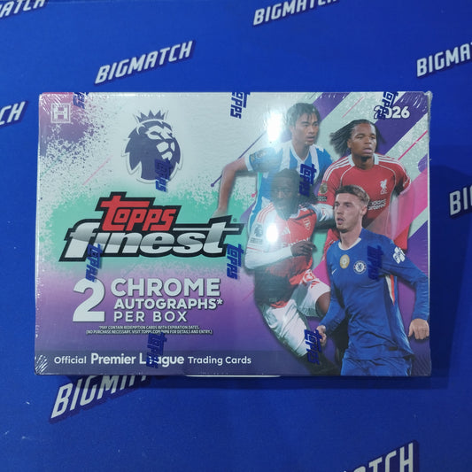 2026 Topps Finest Premier League Hobby Box
