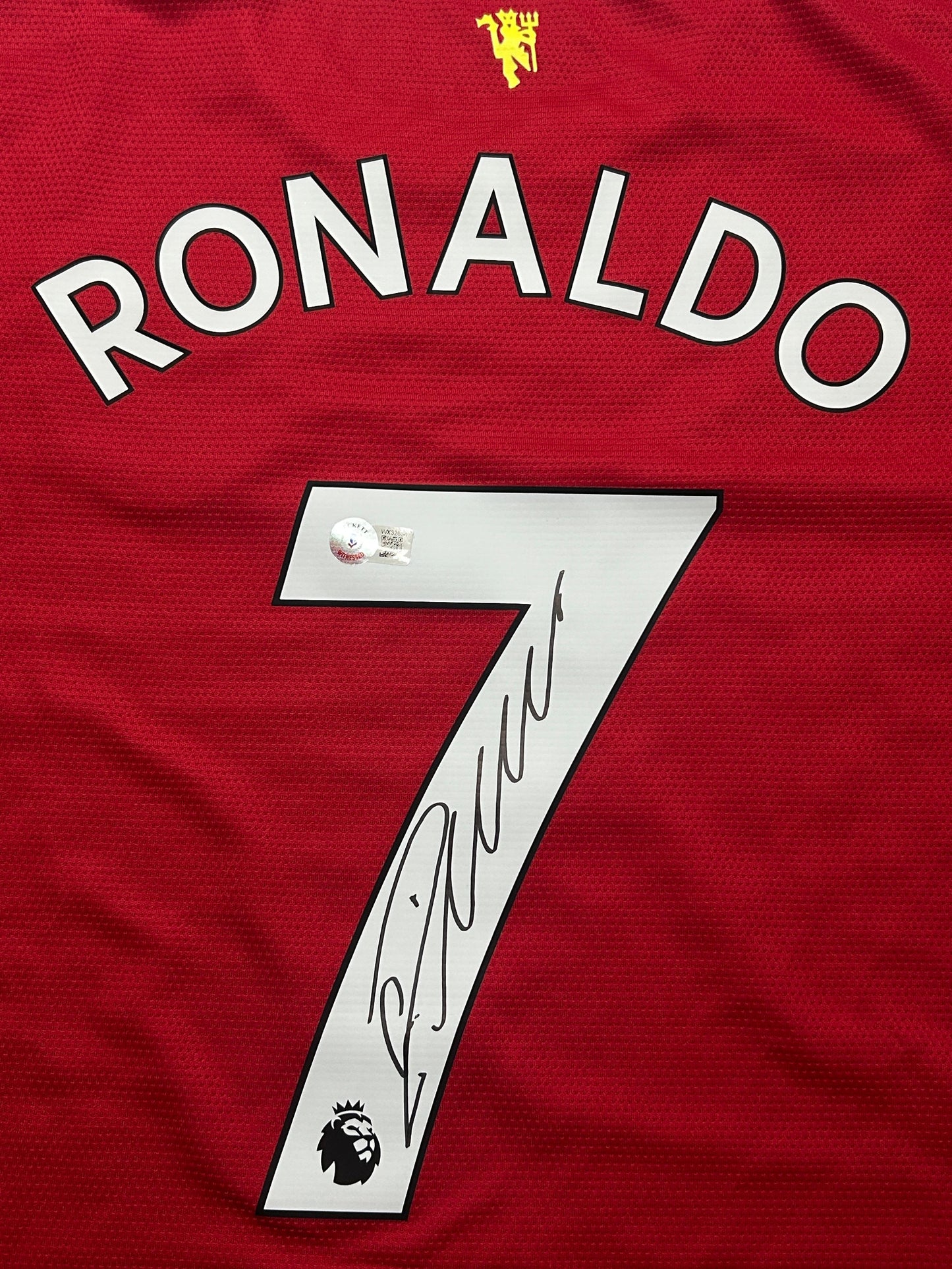 Cristiano Ronaldo Signed Jersey With Beckett COA