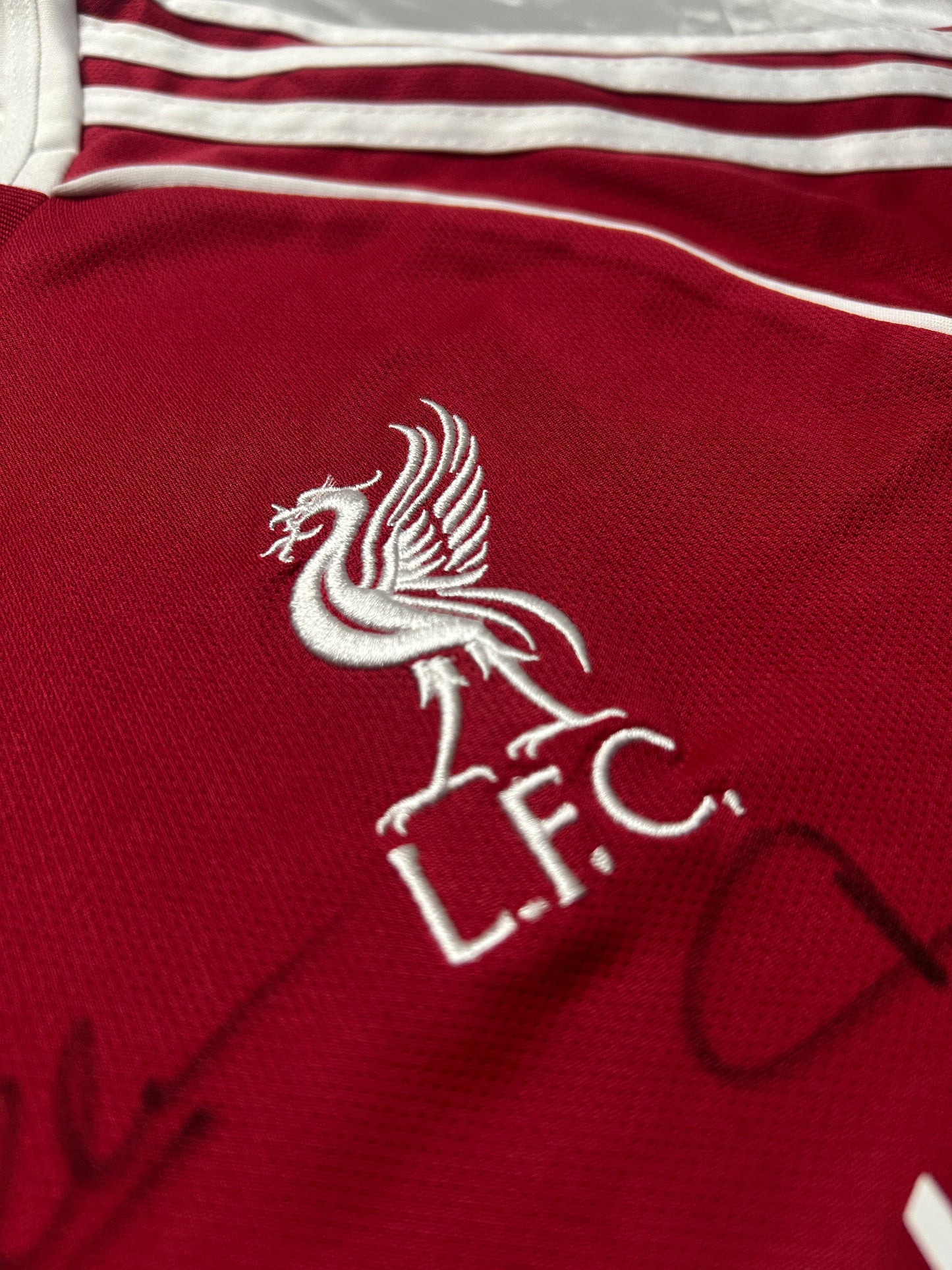 Liverpool Hand Signed Team Jersey Adidas 2025/2026