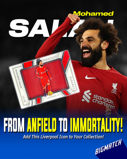 Mohamed Salah - 2023-24 PANINI Immaculate Collection SOCCER - Patch