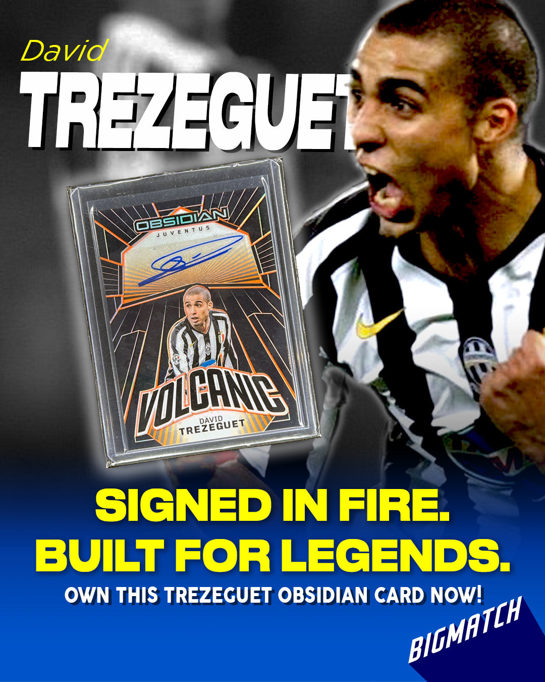 David Trezeguet - 2024 PANINI OBSIDIAN SOCCER